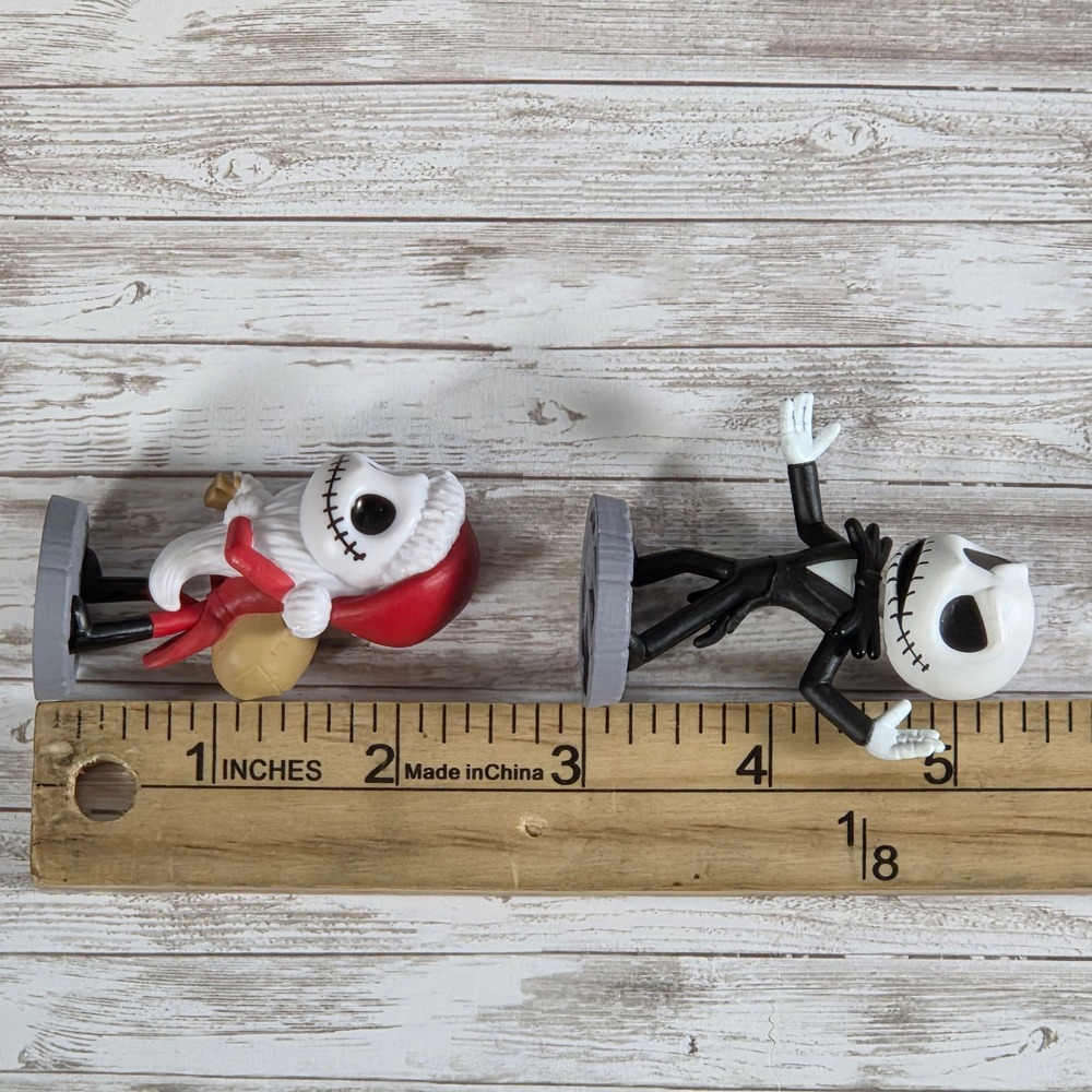Just Play Disney Nightmare Before Christmas Mini Figure Set Jack Sally Zero 5pc - Picture 10 of 11